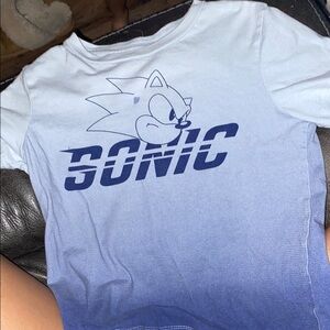 Sonic Kids Blue Gradient T-Shirt